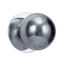 Lassie Molten Ripple Glass Cool White LED Outdoor Wall Light